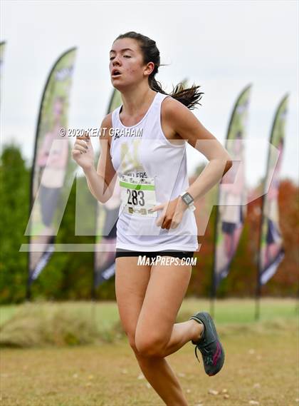 Thumbnail 1 in IHSAA Noblesville Cross Country Championship (Editorial Only) photogallery.