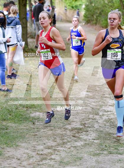 Thumbnail 1 in IHSAA Noblesville Cross Country Championship (Editorial Only) photogallery.