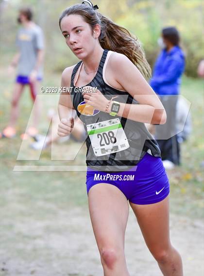 Thumbnail 1 in IHSAA Noblesville Cross Country Championship (Editorial Only) photogallery.