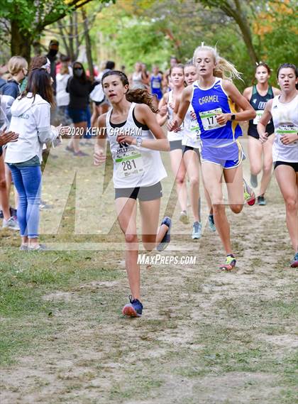 Thumbnail 3 in IHSAA Noblesville Cross Country Championship (Editorial Only) photogallery.