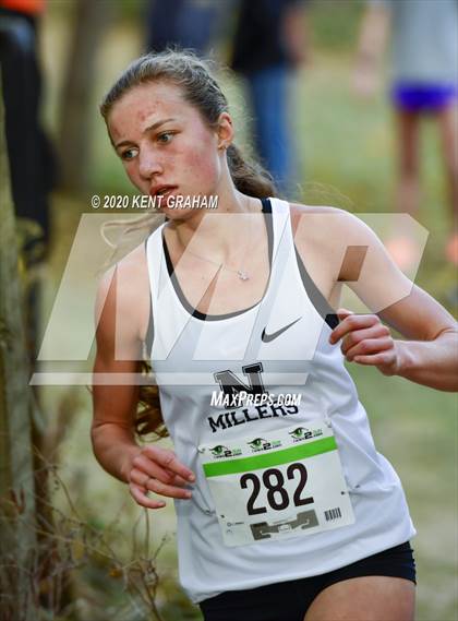 Thumbnail 1 in IHSAA Noblesville Cross Country Championship (Editorial Only) photogallery.