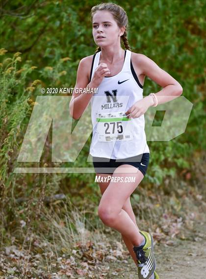 Thumbnail 1 in IHSAA Noblesville Cross Country Championship (Editorial Only) photogallery.