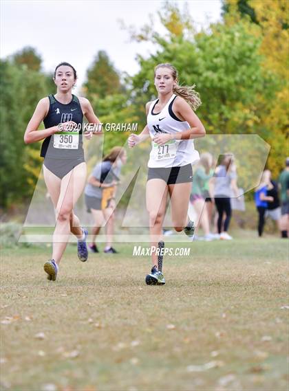 Thumbnail 1 in IHSAA Noblesville Cross Country Championship (Editorial Only) photogallery.