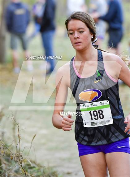 Thumbnail 1 in IHSAA Noblesville Cross Country Championship (Editorial Only) photogallery.