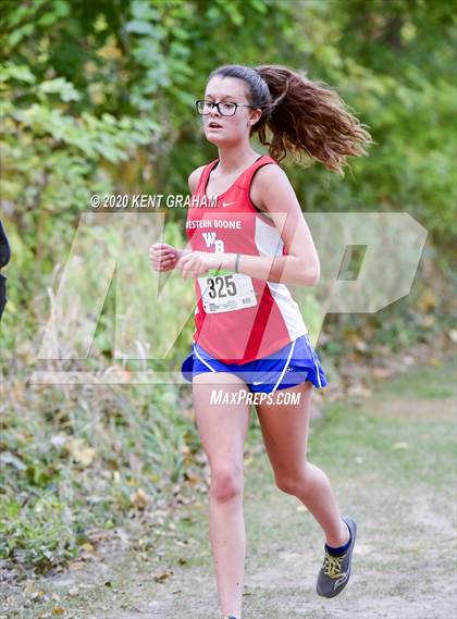 Thumbnail 2 in IHSAA Noblesville Cross Country Championship (Editorial Only) photogallery.