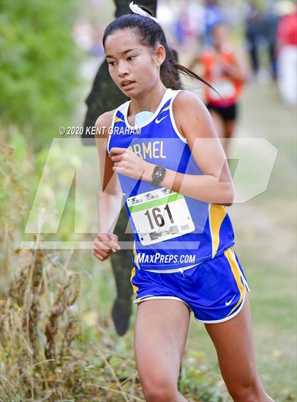 Thumbnail 1 in IHSAA Noblesville Cross Country Championship (Editorial Only) photogallery.