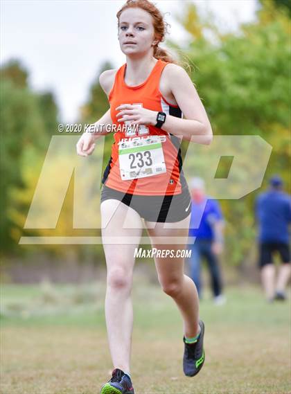 Thumbnail 1 in IHSAA Noblesville Cross Country Championship (Editorial Only) photogallery.