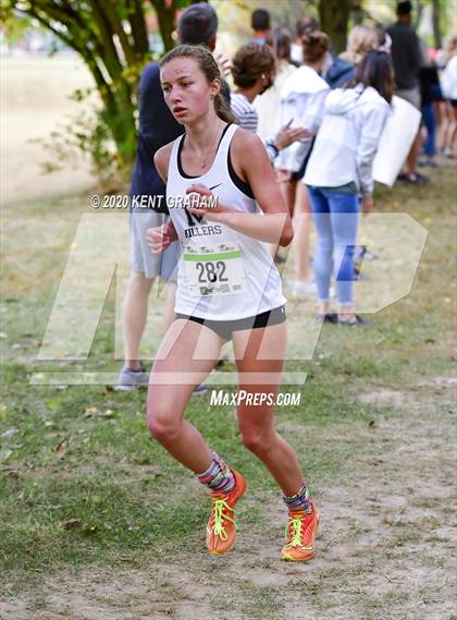 Thumbnail 1 in IHSAA Noblesville Cross Country Championship (Editorial Only) photogallery.