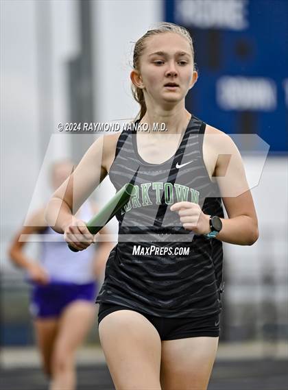 Thumbnail 1 in IHSAA Delta Sectionals (4 x 800 Meter)  photogallery.