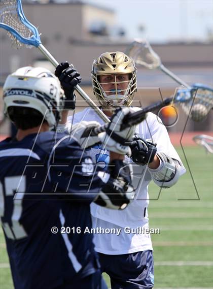 Thumbnail 3 in Loyola vs Corona Del Mar (US LAX/CIF Southern Section Final) photogallery.