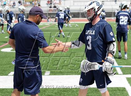 Thumbnail 3 in Loyola vs Corona Del Mar (US LAX/CIF Southern Section Final) photogallery.