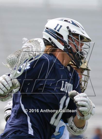 Thumbnail 1 in Loyola vs Corona Del Mar (US LAX/CIF Southern Section Final) photogallery.