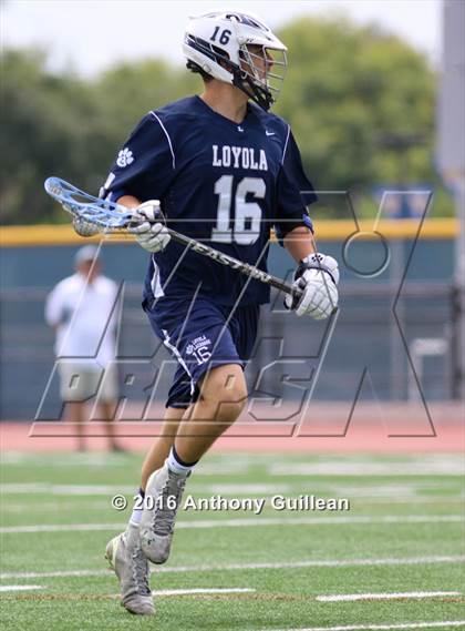 Thumbnail 2 in Loyola vs Corona Del Mar (US LAX/CIF Southern Section Final) photogallery.