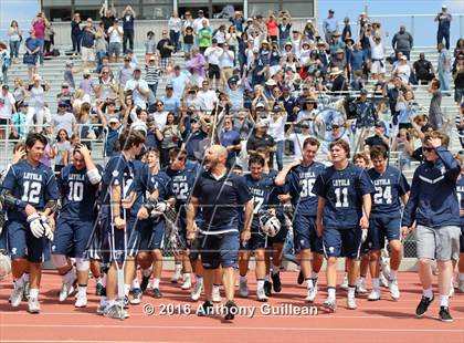 Thumbnail 3 in Loyola vs Corona Del Mar (US LAX/CIF Southern Section Final) photogallery.