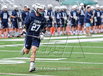 Thumbnail 2 in Loyola vs Corona Del Mar (US LAX/CIF Southern Section Final) photogallery.