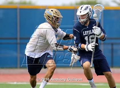 Thumbnail 2 in Loyola vs Corona Del Mar (US LAX/CIF Southern Section Final) photogallery.