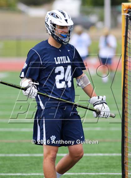 Thumbnail 2 in Loyola vs Corona Del Mar (US LAX/CIF Southern Section Final) photogallery.