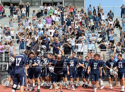 Thumbnail 2 in Loyola vs Corona Del Mar (US LAX/CIF Southern Section Final) photogallery.