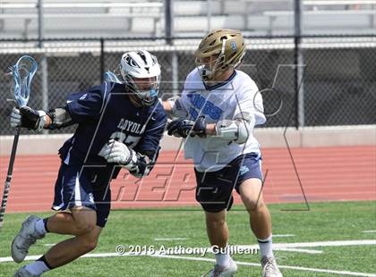 Thumbnail 1 in Loyola vs Corona Del Mar (US LAX/CIF Southern Section Final) photogallery.