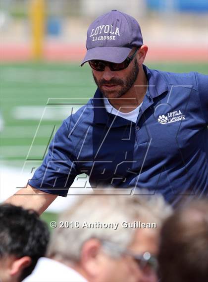 Thumbnail 2 in Loyola vs Corona Del Mar (US LAX/CIF Southern Section Final) photogallery.