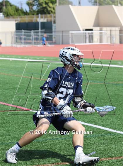 Thumbnail 3 in Loyola vs Corona Del Mar (US LAX/CIF Southern Section Final) photogallery.