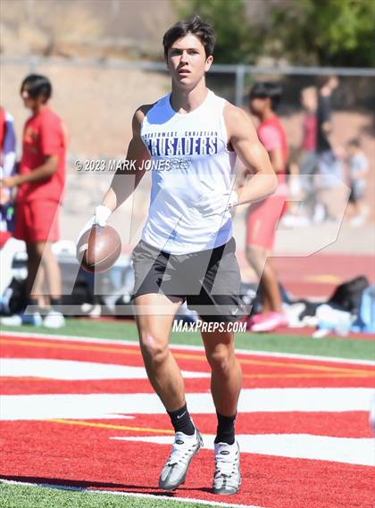 Thumbnail 2 in Northwest Christian vs. Wickenburg (Mingus 7 on 7 Tournament) photogallery.