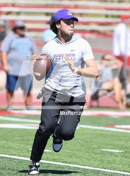 Thumbnail 1 in Northwest Christian vs. Wickenburg (Mingus 7 on 7 Tournament) photogallery.