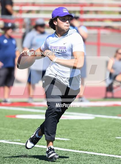 Thumbnail 3 in Northwest Christian vs. Wickenburg (Mingus 7 on 7 Tournament) photogallery.