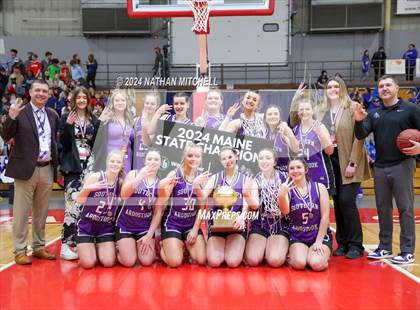 Thumbnail 2 in Southern Aroostook vs. Valley (MPA Class D Final) photogallery.