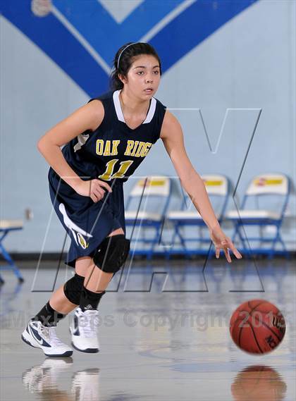 Thumbnail 3 in Oak Ridge vs. Pleasant Valley (Lady Bulldogs Winter Classic) photogallery.