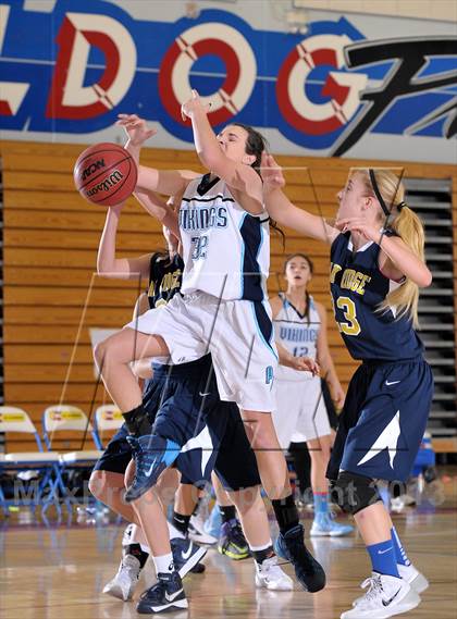 Thumbnail 2 in Oak Ridge vs. Pleasant Valley (Lady Bulldogs Winter Classic) photogallery.