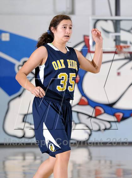 Thumbnail 2 in Oak Ridge vs. Pleasant Valley (Lady Bulldogs Winter Classic) photogallery.
