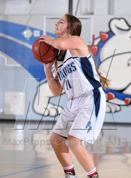 Thumbnail 2 in Oak Ridge vs. Pleasant Valley (Lady Bulldogs Winter Classic) photogallery.