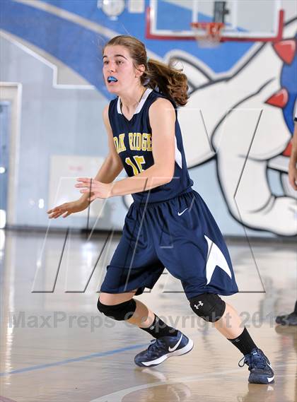 Thumbnail 3 in Oak Ridge vs. Pleasant Valley (Lady Bulldogs Winter Classic) photogallery.