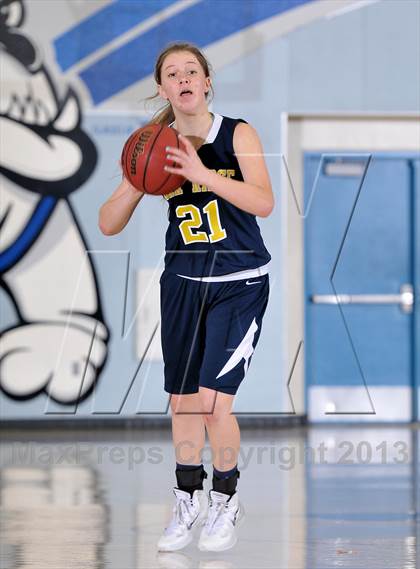 Thumbnail 2 in Oak Ridge vs. Pleasant Valley (Lady Bulldogs Winter Classic) photogallery.
