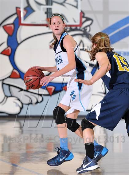 Thumbnail 3 in Oak Ridge vs. Pleasant Valley (Lady Bulldogs Winter Classic) photogallery.