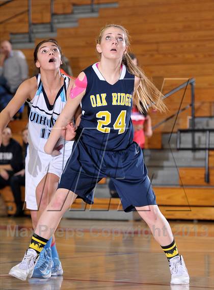 Thumbnail 1 in Oak Ridge vs. Pleasant Valley (Lady Bulldogs Winter Classic) photogallery.