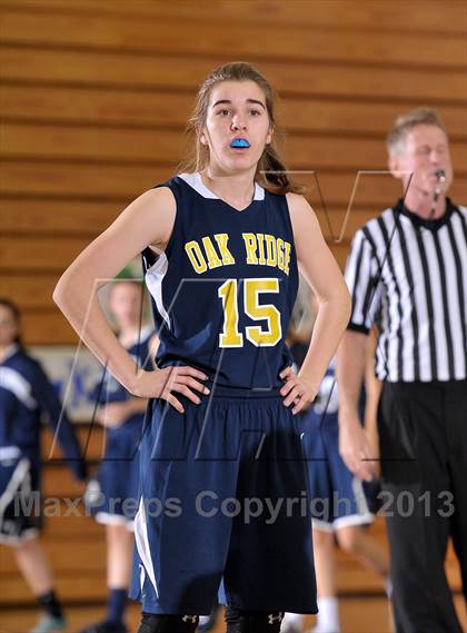 Thumbnail 3 in Oak Ridge vs. Pleasant Valley (Lady Bulldogs Winter Classic) photogallery.