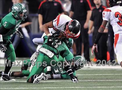 Thumbnail 2 in Hempstead vs. Melissa (UIL 2A Division 1 Final) photogallery.