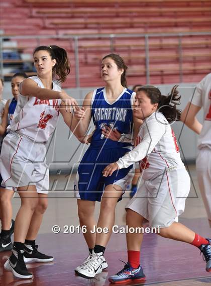Thumbnail 1 in Lee [Robert E.] vs MacArthur [Douglas] (Littleton Gym) photogallery.