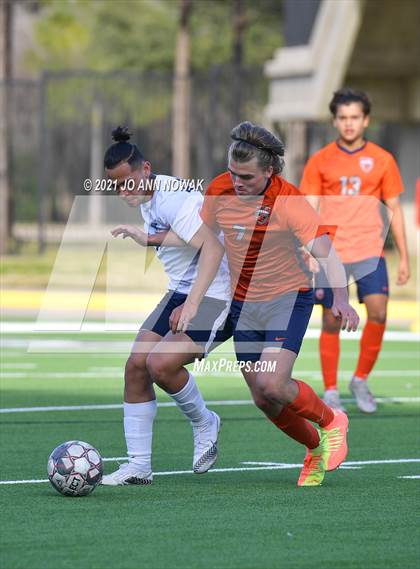 Thumbnail 1 in Cypress Ridge vs Bridgeland (CFISD Soccer Showcase)  photogallery.