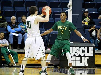 Thumbnail 2 in De La Salle vs. Long Beach Poly (MaxPreps MLK Classic) photogallery.