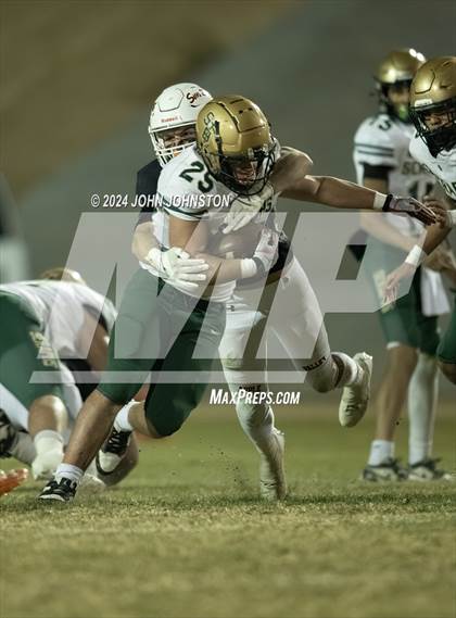 Thumbnail 3 in St. Bonaventure vs. Apple Valley (CIF SS D4 Semifinal) photogallery.