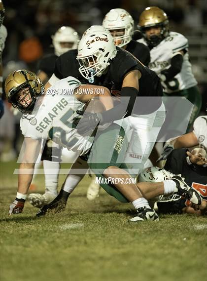 Thumbnail 2 in St. Bonaventure vs. Apple Valley (CIF SS D4 Semifinal) photogallery.
