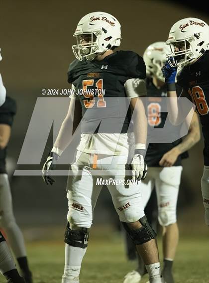 Thumbnail 3 in St. Bonaventure vs. Apple Valley (CIF SS D4 Semifinal) photogallery.