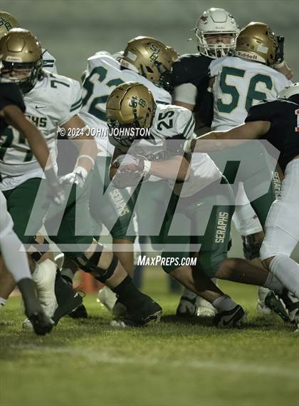 Thumbnail 3 in St. Bonaventure vs. Apple Valley (CIF SS D4 Semifinal) photogallery.