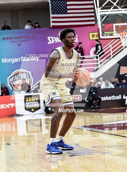 Thumbnail 3 in Harvard-Westlake vs. McEachern (Spalding Hoophall Classic) photogallery.