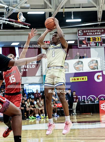 Thumbnail 3 in Harvard-Westlake vs. McEachern (Spalding Hoophall Classic) photogallery.