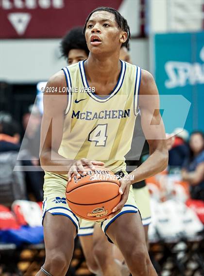 Thumbnail 3 in Harvard-Westlake vs. McEachern (Spalding Hoophall Classic) photogallery.