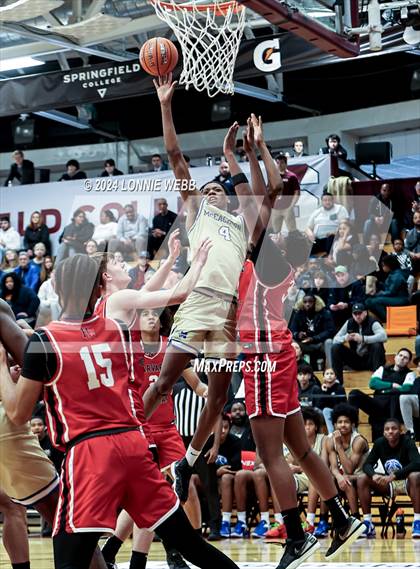 Thumbnail 1 in Harvard-Westlake vs. McEachern (Spalding Hoophall Classic) photogallery.